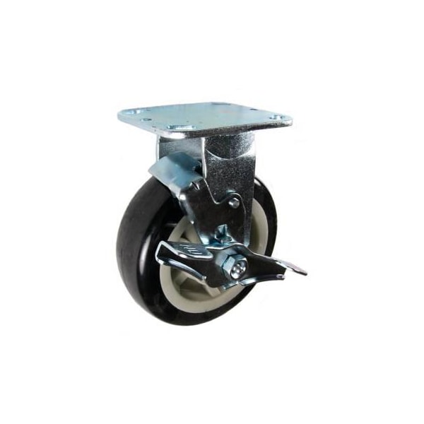 Mapp Caster 6"X2" Poly. on Polyolefin Core Whl Rgd Caster W/ Brake, 1,000 Lbs Cap 146PRX620RB - main